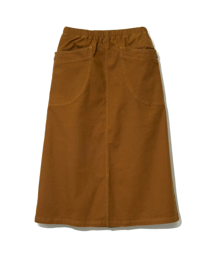 go slow caravan(ゴースローキャラバン) | ストレッチキャンバス脇ポケスカート (WOMENS)