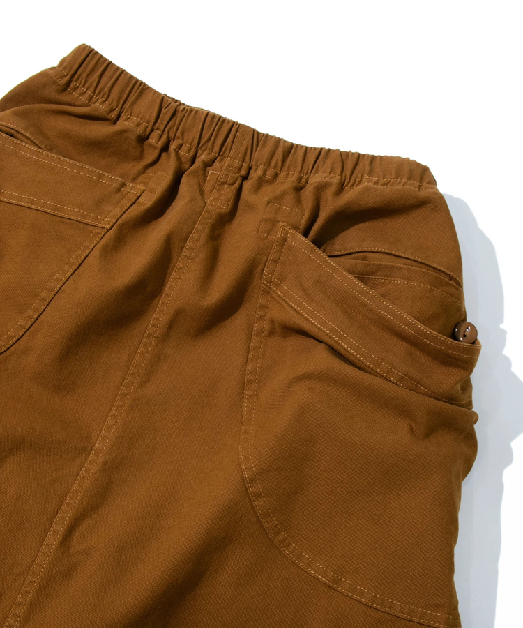go slow caravan(ゴースローキャラバン) | ストレッチキャンバス脇ポケスカート (WOMENS)