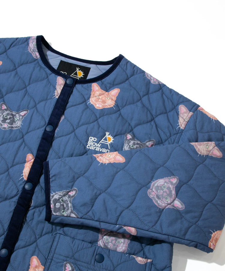 オリジナルキルティングクルーカーデ (WOMENS)｜ファッション