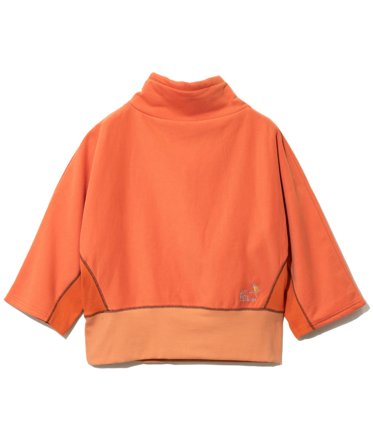 go slow caravan(ゴースローキャラバン) |裏起毛ハイネックドルマンプルオーバー多肉植物 (WOMENS)
