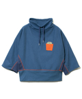 go slow caravan(ゴースローキャラバン) |裏起毛ハイネックドルマンプルオーバー多肉植物 (WOMENS)