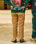 go slow caravan(ゴースローキャラバン) |コーデュロイパネルプリントペインターパンツ (MENS/WOMENS)