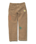 go slow caravan(ゴースローキャラバン) |コーデュロイパネルプリントペインターパンツ (MENS/WOMENS)