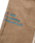 go slow caravan(ゴースローキャラバン) |コーデュロイパネルプリントペインターパンツ (MENS/WOMENS)