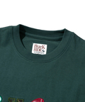 go slow caravan(ゴースローキャラバン) |【GSC別注】Buck HIDE/バックハイド パッチワーク ロゴ Tee (MENS)
