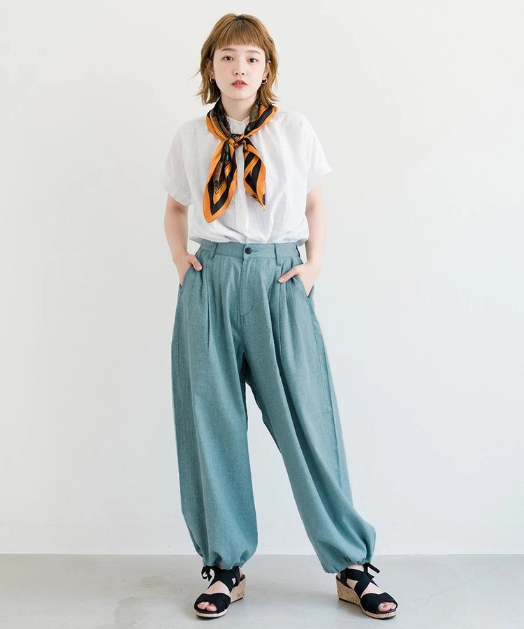 go slow caravan(ゴースローキャラバン) |Cotopone/コトポーネ 麻混フォーレンダムパンツ (WOMENS)