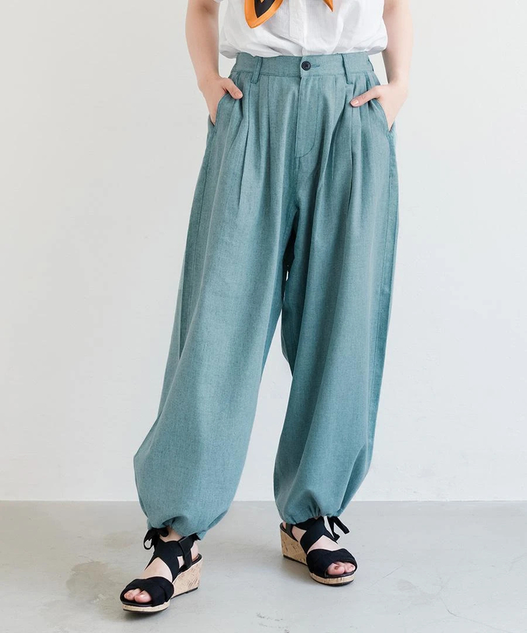 go slow caravan(ゴースローキャラバン) |Cotopone/コトポーネ 麻混フォーレンダムパンツ (WOMENS)