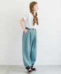 go slow caravan(ゴースローキャラバン) |Cotopone/コトポーネ 麻混フォーレンダムパンツ (WOMENS)