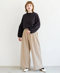 go slow caravan(ゴースローキャラバン) |Cotopone/コトポーネ 麻混フォーレンダムパンツ (WOMENS)