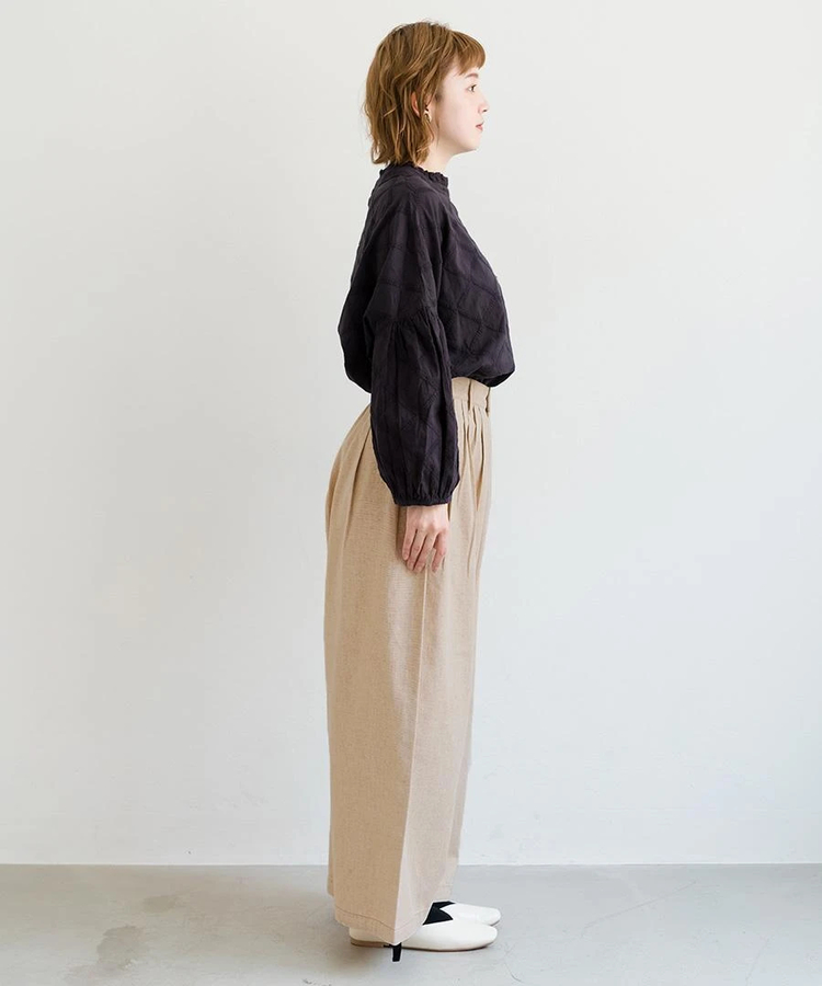 go slow caravan(ゴースローキャラバン) |Cotopone/コトポーネ 麻混フォーレンダムパンツ (WOMENS)
