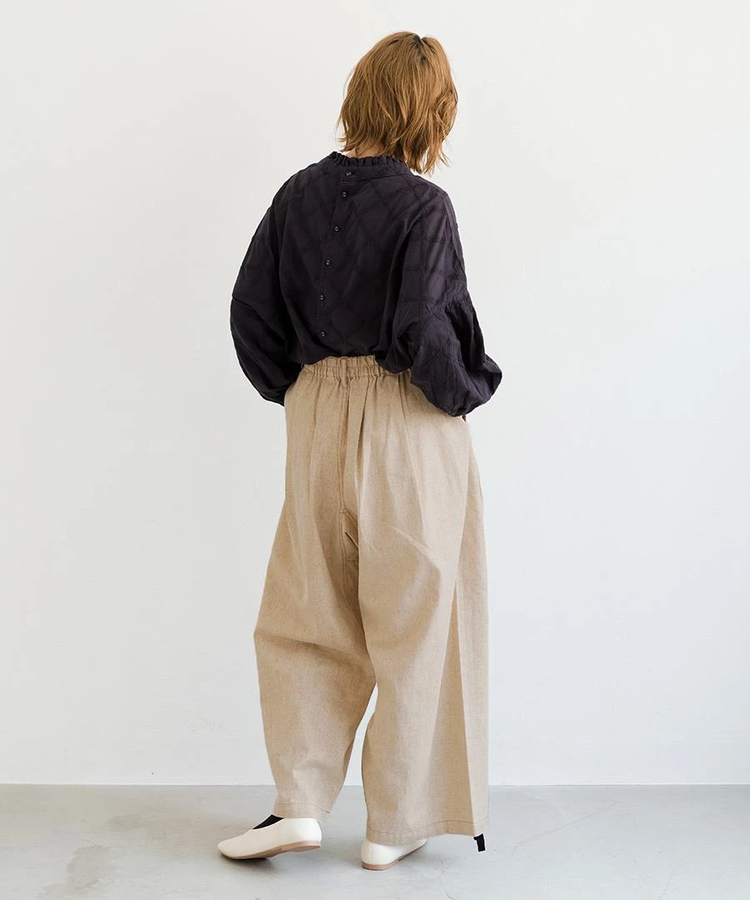 go slow caravan(ゴースローキャラバン) |Cotopone/コトポーネ 麻混フォーレンダムパンツ (WOMENS)