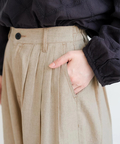go slow caravan(ゴースローキャラバン) |Cotopone/コトポーネ 麻混フォーレンダムパンツ (WOMENS)