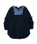 go slow caravan(ゴースローキャラバン) |JUICY/ジューシー フリンジスリーブチュニック (WOMENS)