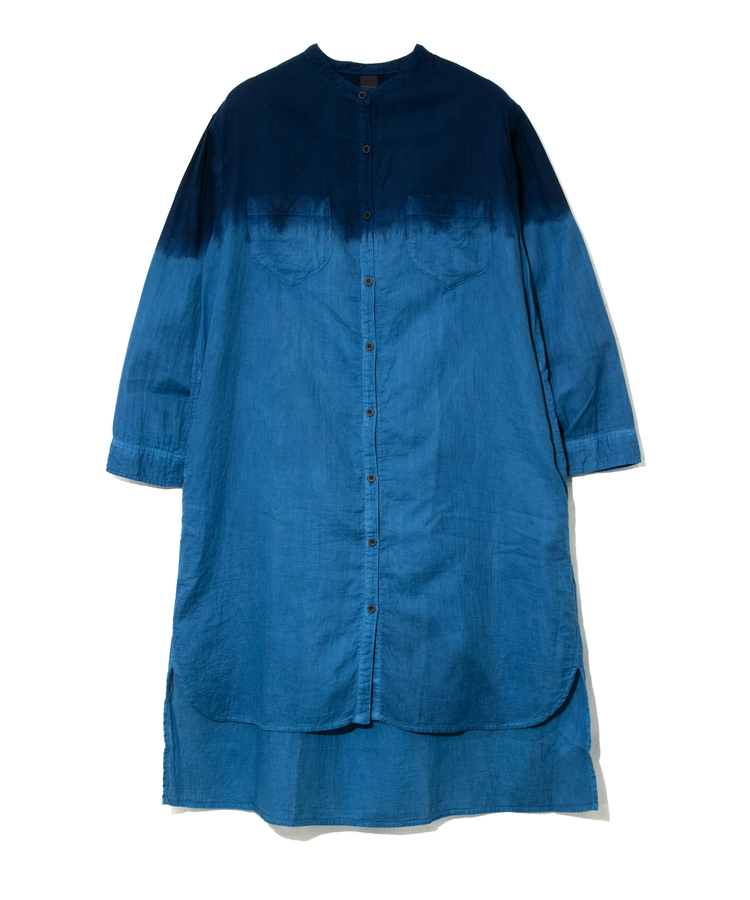 go slow caravan(ゴースローキャラバン) |【GSC別注】devadurga/デヴァドゥルガ EARTH SHIRT one piece NIGHTSEA (WOMENS)