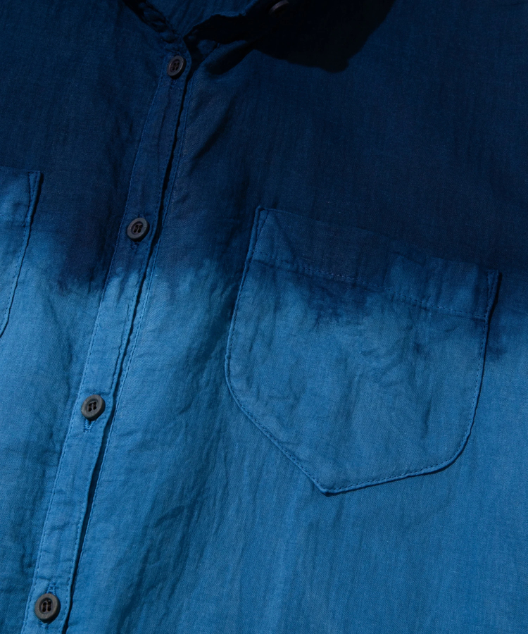 go slow caravan(ゴースローキャラバン) |【GSC別注】devadurga/デヴァドゥルガ EARTH SHIRT one piece NIGHTSEA (WOMENS)