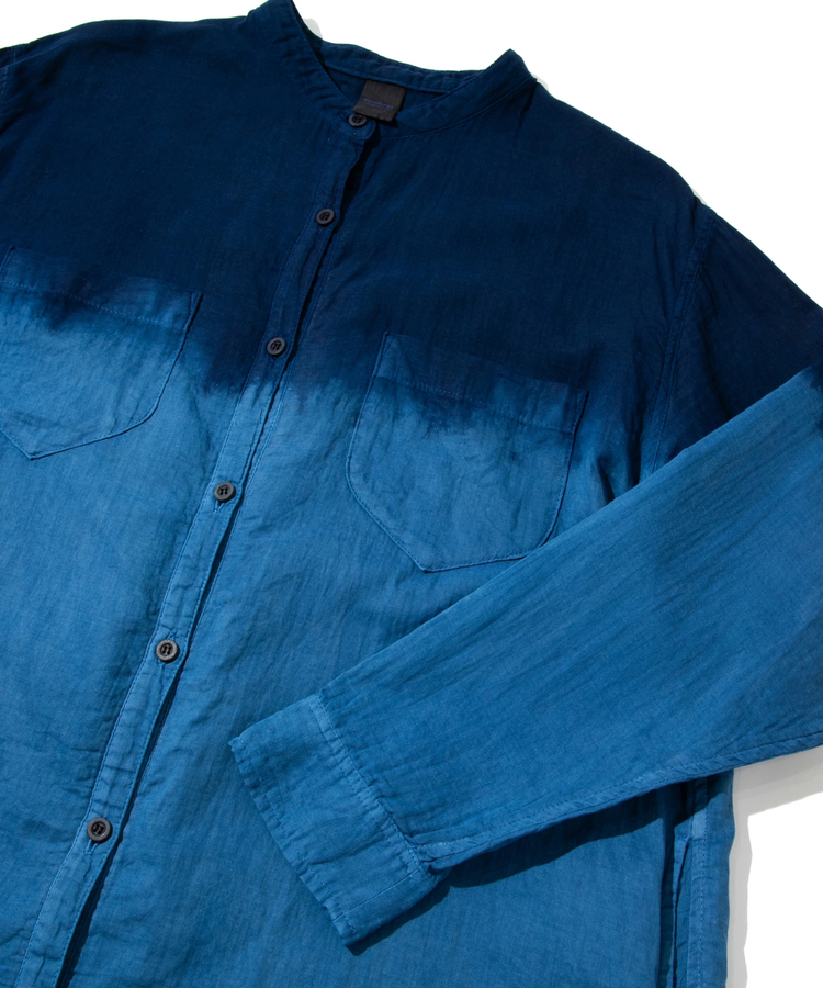 go slow caravan(ゴースローキャラバン) |【GSC別注】devadurga/デヴァドゥルガ EARTH SHIRT one piece NIGHTSEA (WOMENS)