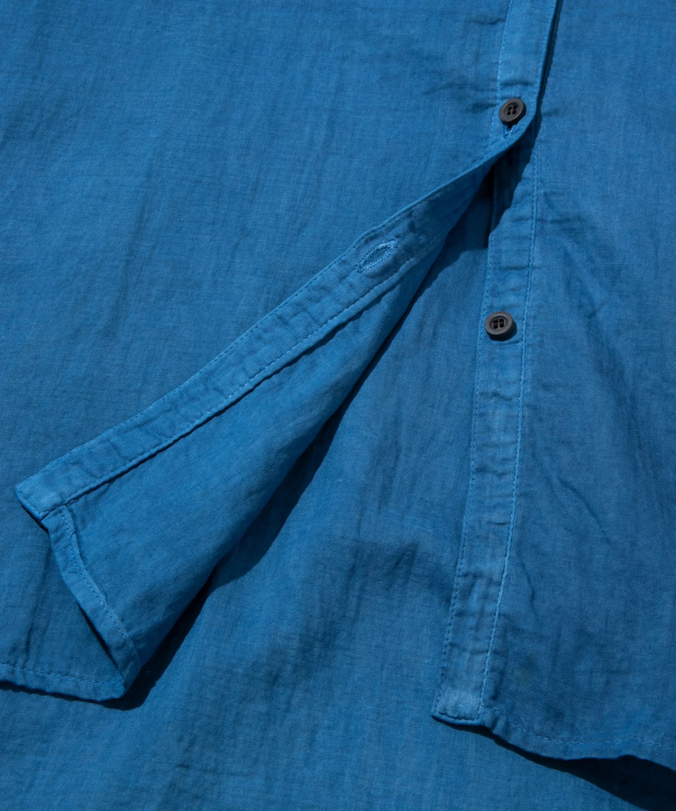 go slow caravan(ゴースローキャラバン) |【GSC別注】devadurga/デヴァドゥルガ EARTH SHIRT one piece NIGHTSEA (WOMENS)