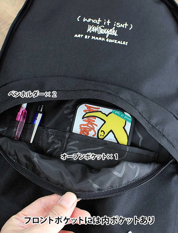 What it isNt)/ホワットイットイズント ART BY MARKGONZALES DAYBAG