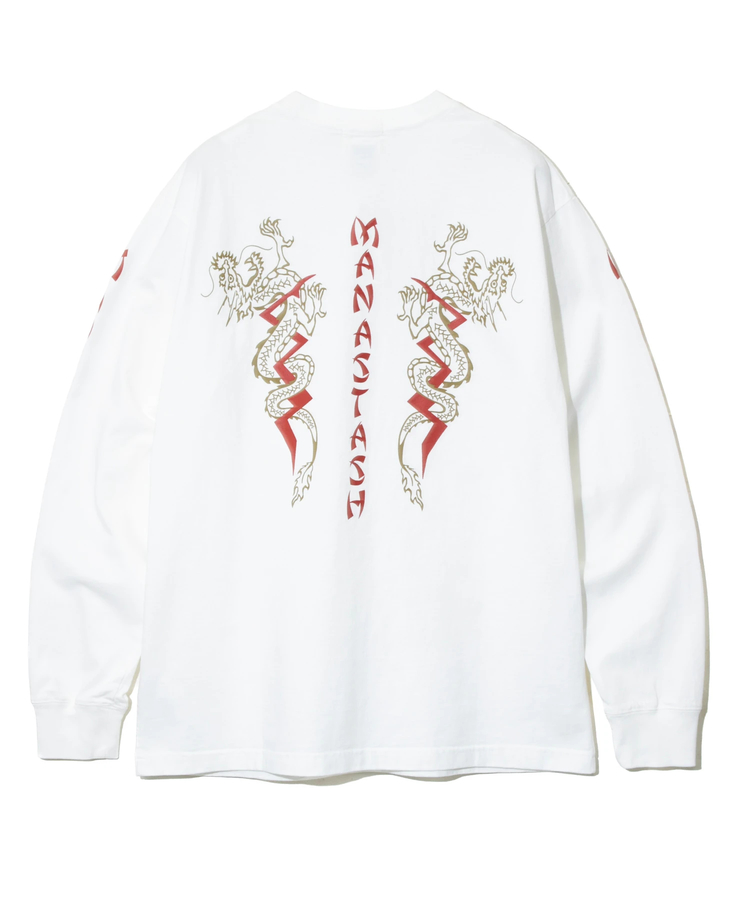 go slow caravan(ゴースローキャラバン) |MANASTASH/マナスタッシュ DRAGON L/S TEE (MENS)