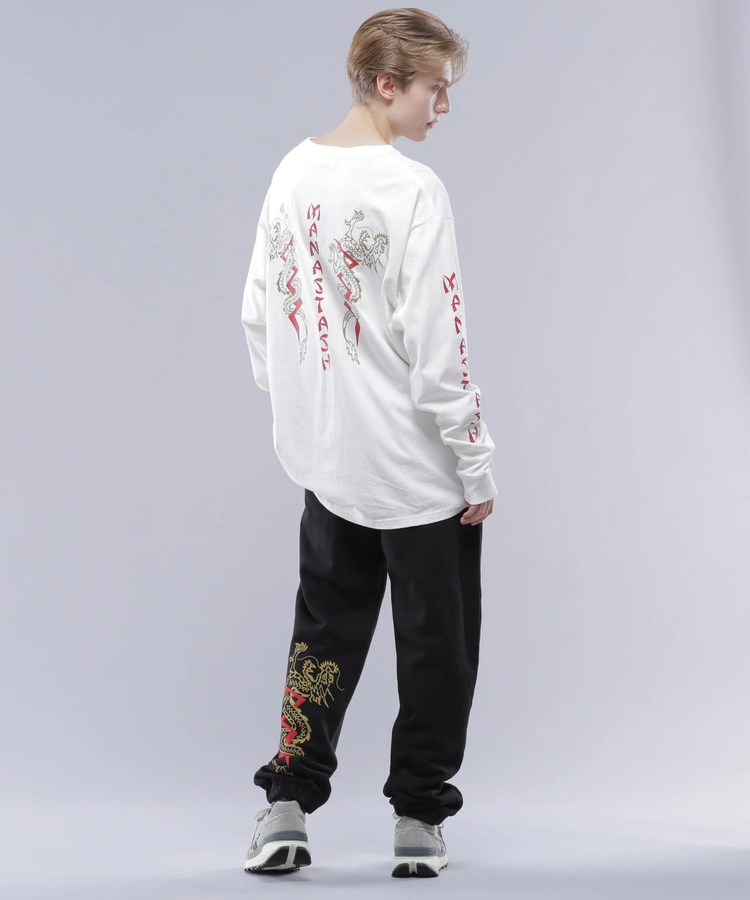 go slow caravan(ゴースローキャラバン) |MANASTASH/マナスタッシュ DRAGON L/S TEE (MENS)