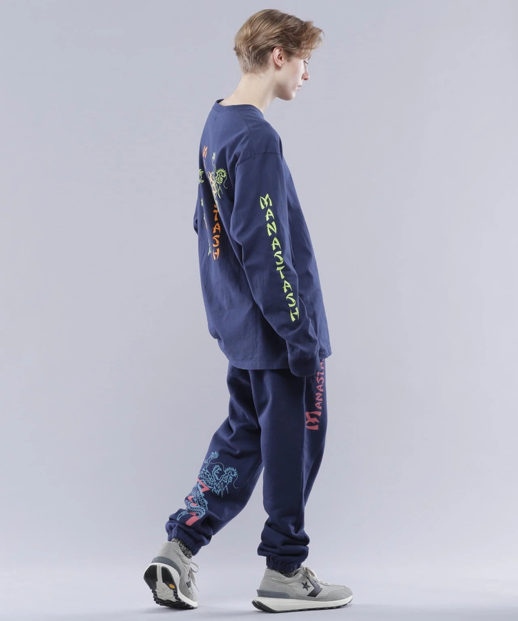 go slow caravan(ゴースローキャラバン) |MANASTASH/マナスタッシュ DRAGON L/S TEE (MENS)