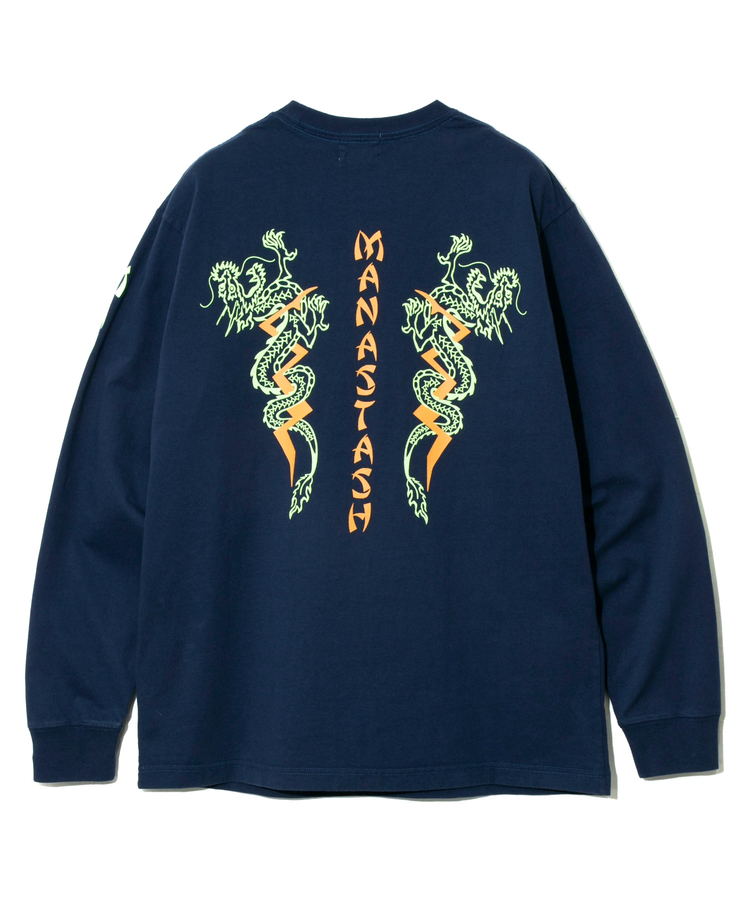 go slow caravan(ゴースローキャラバン) |MANASTASH/マナスタッシュ DRAGON L/S TEE (MENS)