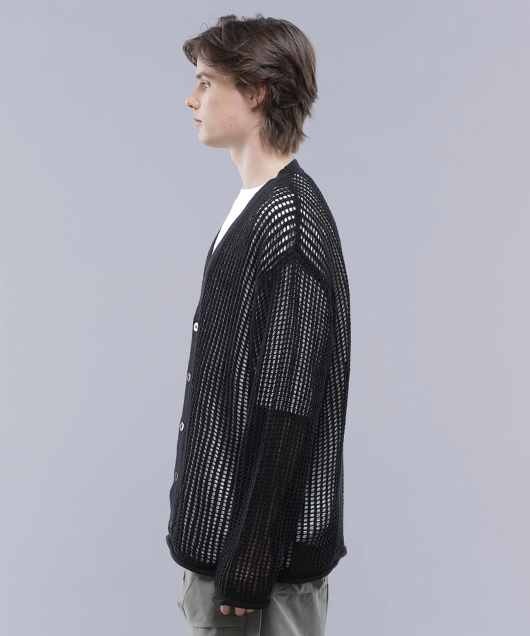 MANASTASH/マナスタッシュ MESH KURTIGAN (MENS)|ファッション MANASTASH/マナスタッシュ MESH KURTIGAN (MENS)|ファッション