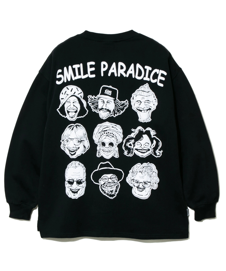 gym master/ジムマスター 10.3oz SMILE PARADICE スウェットビッグ゙ 