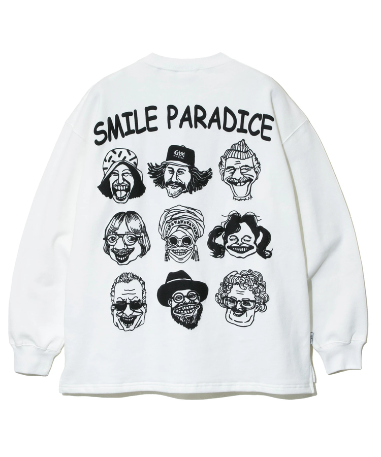 gym master/ジムマスター 10.3oz SMILE PARADICE スウェットビッグ゙