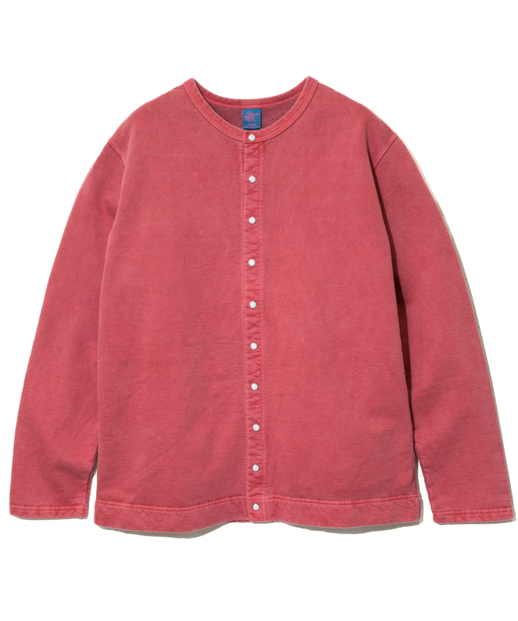 go slow caravan(ゴースローキャラバン) |GOOD ON/グッドオン CREW SWEAT CARDIGAN (MENS/WOMENS))