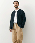 go slow caravan(ゴースローキャラバン) |GOOD ON/グッドオン CREW SWEAT CARDIGAN (MENS/WOMENS))