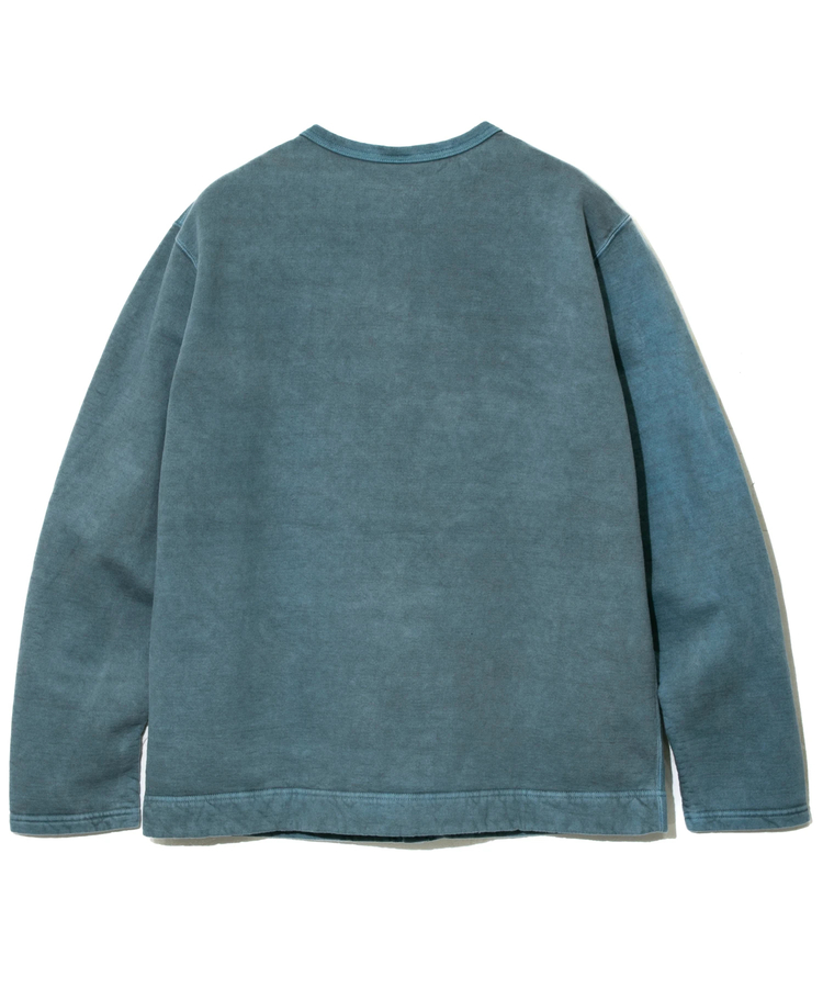 go slow caravan(ゴースローキャラバン) |GOOD ON/グッドオン CREW SWEAT CARDIGAN (MENS/WOMENS))