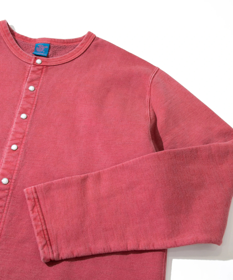 go slow caravan(ゴースローキャラバン) |GOOD ON/グッドオン CREW SWEAT CARDIGAN (MENS/WOMENS))