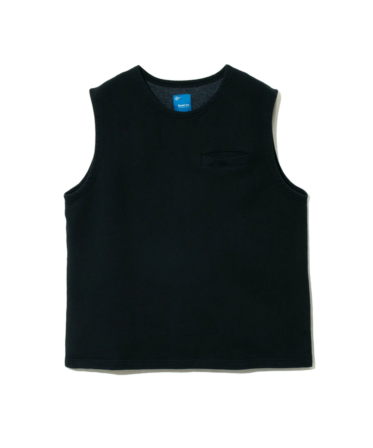 go slow caravan(ゴースローキャラバン) |GOOD ON/グッドオン FLEECE CREW VEST -KOUDENSHI- (MENS)