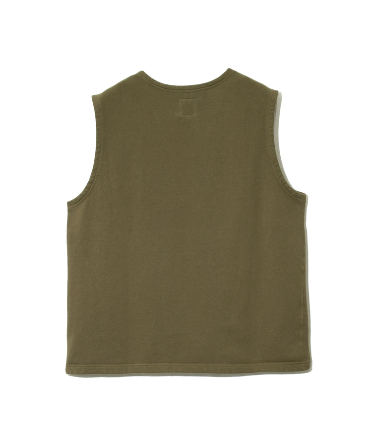 go slow caravan(ゴースローキャラバン) |GOOD ON/グッドオン FLEECE CREW VEST -KOUDENSHI- (MENS)