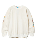 go slow caravan(ゴースローキャラバン) |【GSC別注】GOOD ON/グッドオン KOUHEI TERRAI CHIMAYO RUG BP RAGLAN CREW SWEAT (MENS)