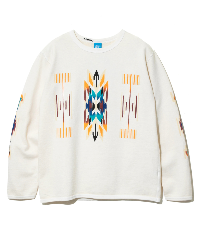 go slow caravan(ゴースローキャラバン) |【GSC別注】GOOD ON/グッドオン KOUHEI TERRAI CHIMAYO LS CREW SWEAT (MENS)