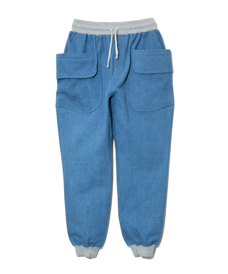 go slow caravan(ゴースローキャラバン) |【GSC別注】MOUNTAIN MANIA/マウンテンマニア DENIM ATHLETIC PANTS (MENS)