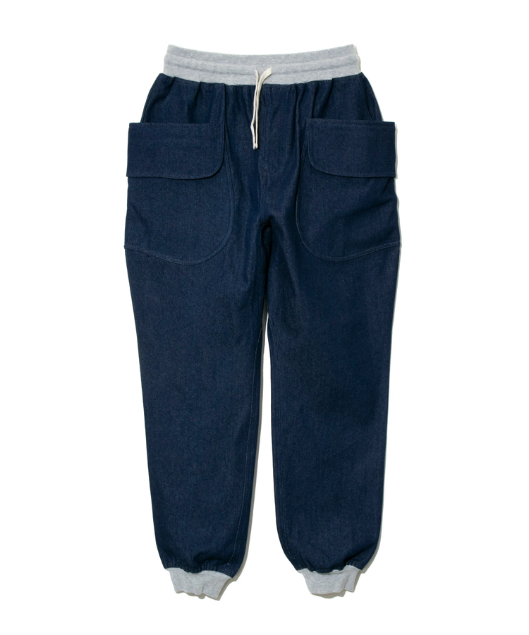 go slow caravan(ゴースローキャラバン) |【GSC別注】MOUNTAIN MANIA/マウンテンマニア DENIM ATHLETIC PANTS (MENS)