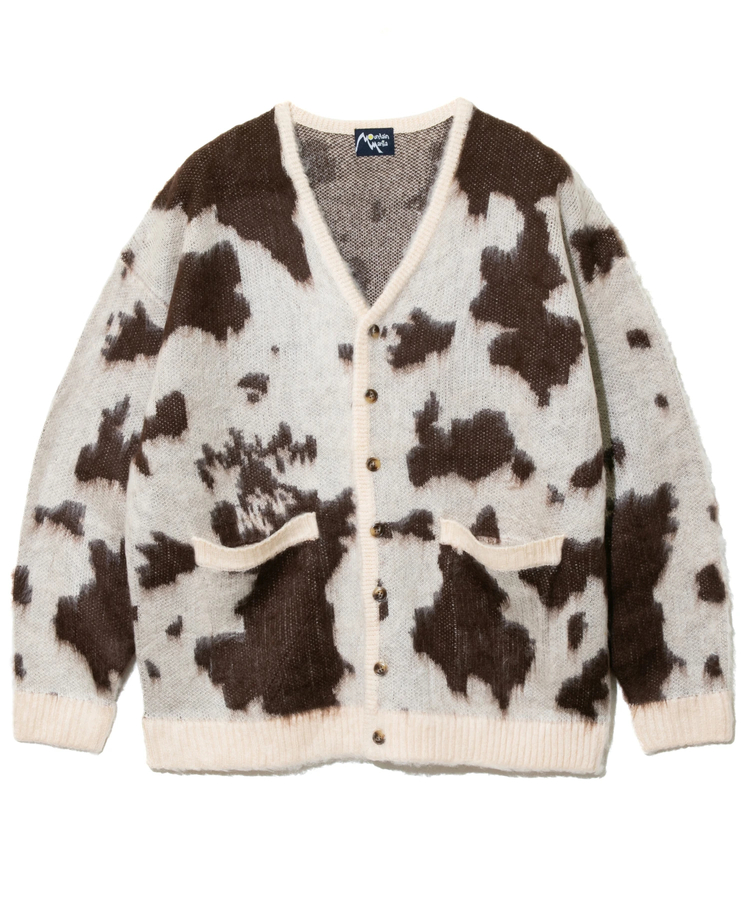 MOUNTAIN MANIA/マウンテンマニア ANIMAL PATTERN CARDIGAN (MENS 