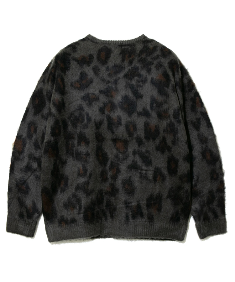 MOUNTAIN MANIA/マウンテンマニア ANIMAL PATTERN CARDIGAN (MENS 