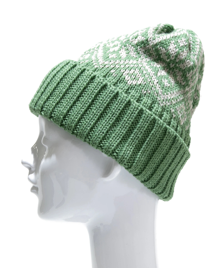 go slow caravan(ゴースローキャラバン) |【GSC別注】HIGHLAND2000/ハイランドトゥーサウザンド BW Snowflake Bobcap