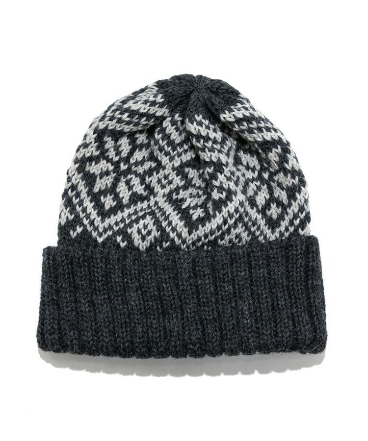 go slow caravan(ゴースローキャラバン) |【GSC別注】HIGHLAND2000/ハイランドトゥーサウザンド BW Snowflake Bobcap