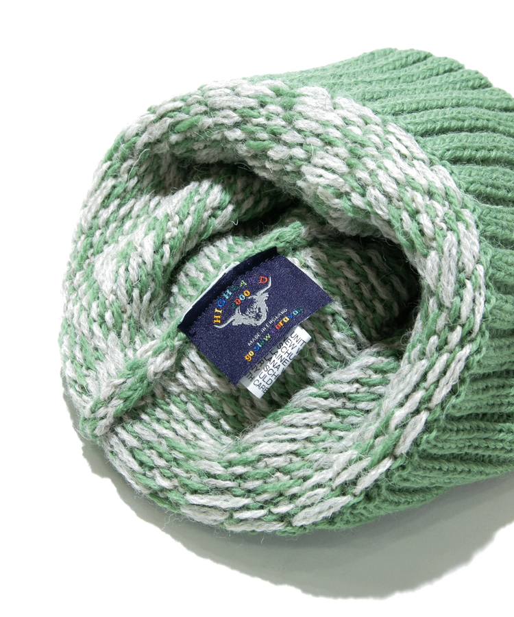 go slow caravan(ゴースローキャラバン) |【GSC別注】HIGHLAND2000/ハイランドトゥーサウザンド BW Snowflake Bobcap