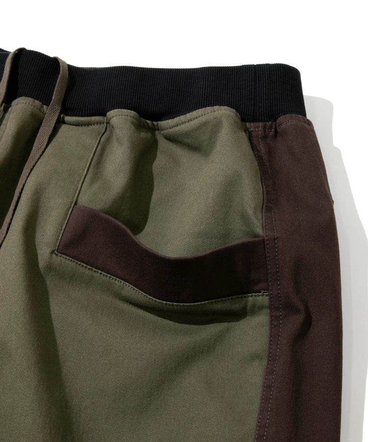 go slow caravan(ゴースローキャラバン) |CUBE SUGAR/キューブシュガー ストレッチツイル裏起毛イージーサルエルパンツ (WOMENS)