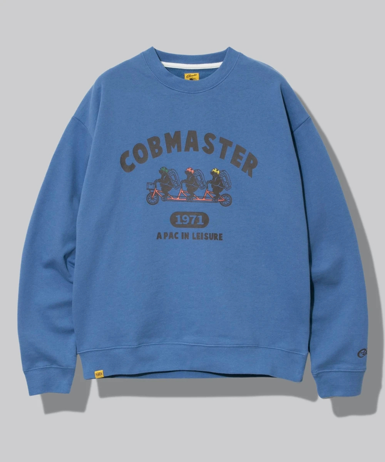 COBMASTER/コブマスター 裏毛スウェット《自転車ベアー》(MENS 