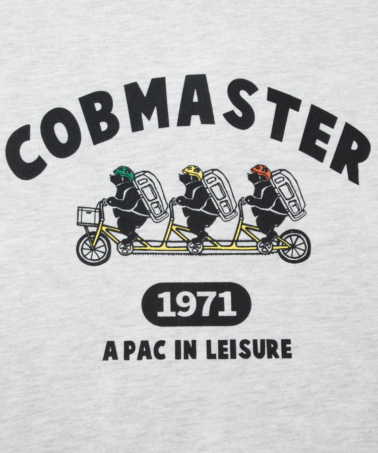 go slow caravan(ゴースローキャラバン) |COBMASTER/コブマスター 裏毛スウェット《自転車ベアー》(MENS)