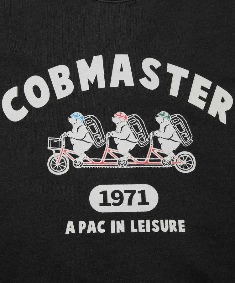 go slow caravan(ゴースローキャラバン) |COBMASTER/コブマスター 裏毛スウェット《自転車ベアー》(MENS)