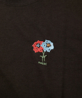 go slow caravan(ゴースローキャラバン) |Drymix FLOWER刺繍TEE (MENS/WOMENS)
