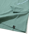 go slow caravan(ゴースローキャラバン) |USA/C スクエアLOGOバックプリント ロングスリーブTEE (MENS)